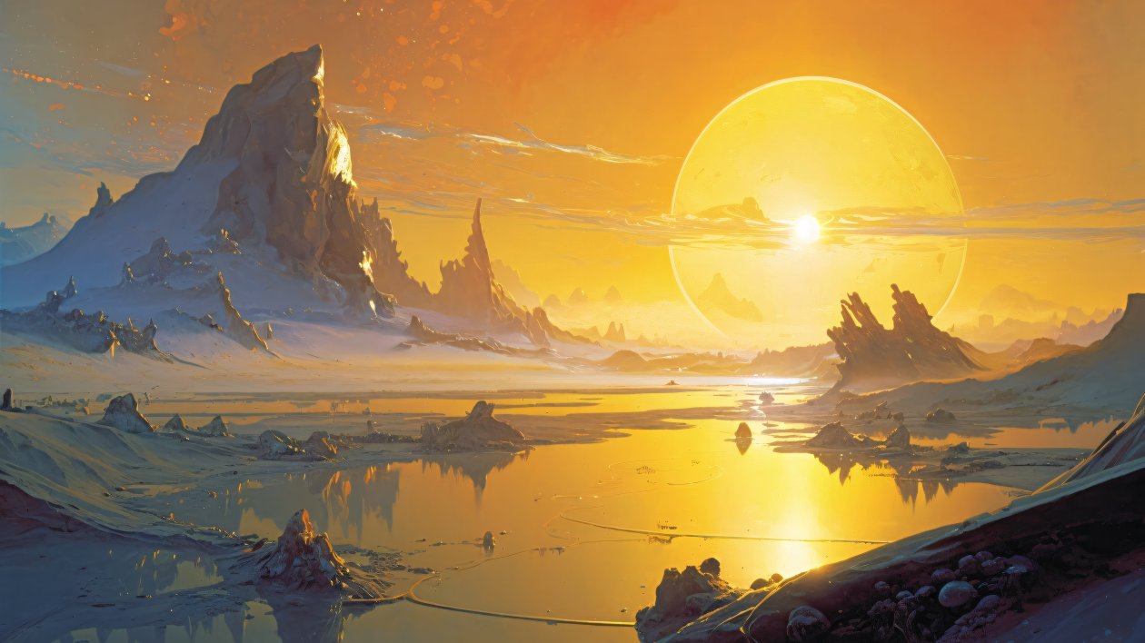 1960s Scifi Planet