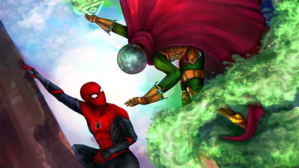 Spiderman Vs Mysterio 4k