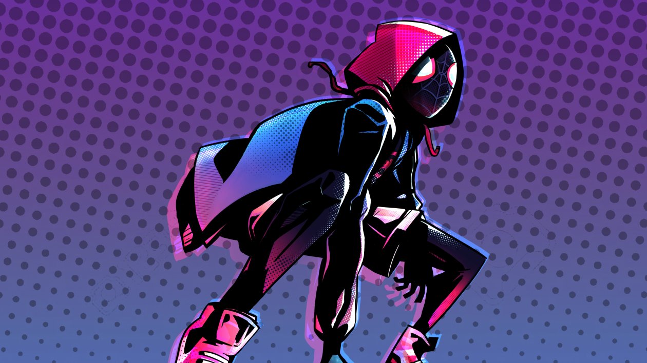 4k Miles Morales Art