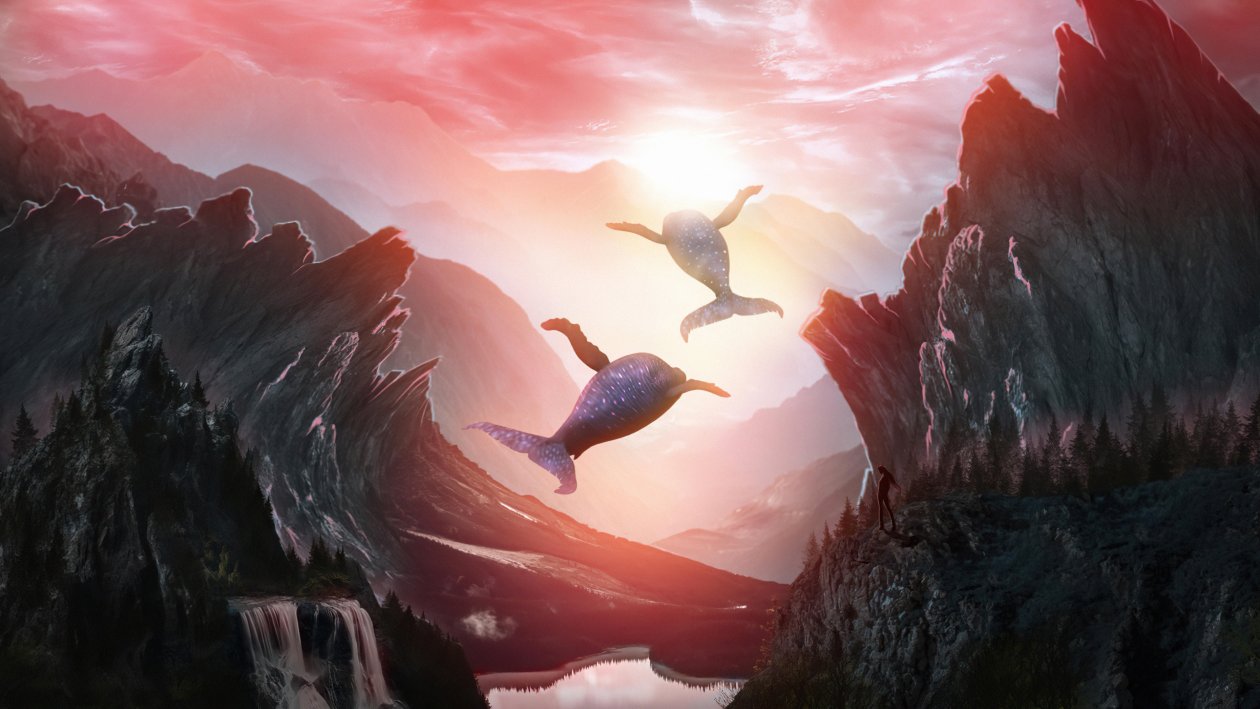 Flying Whales 4k