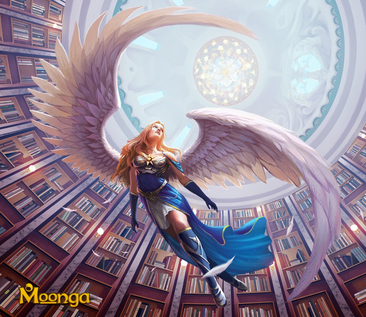 Warrior Angel With Wings