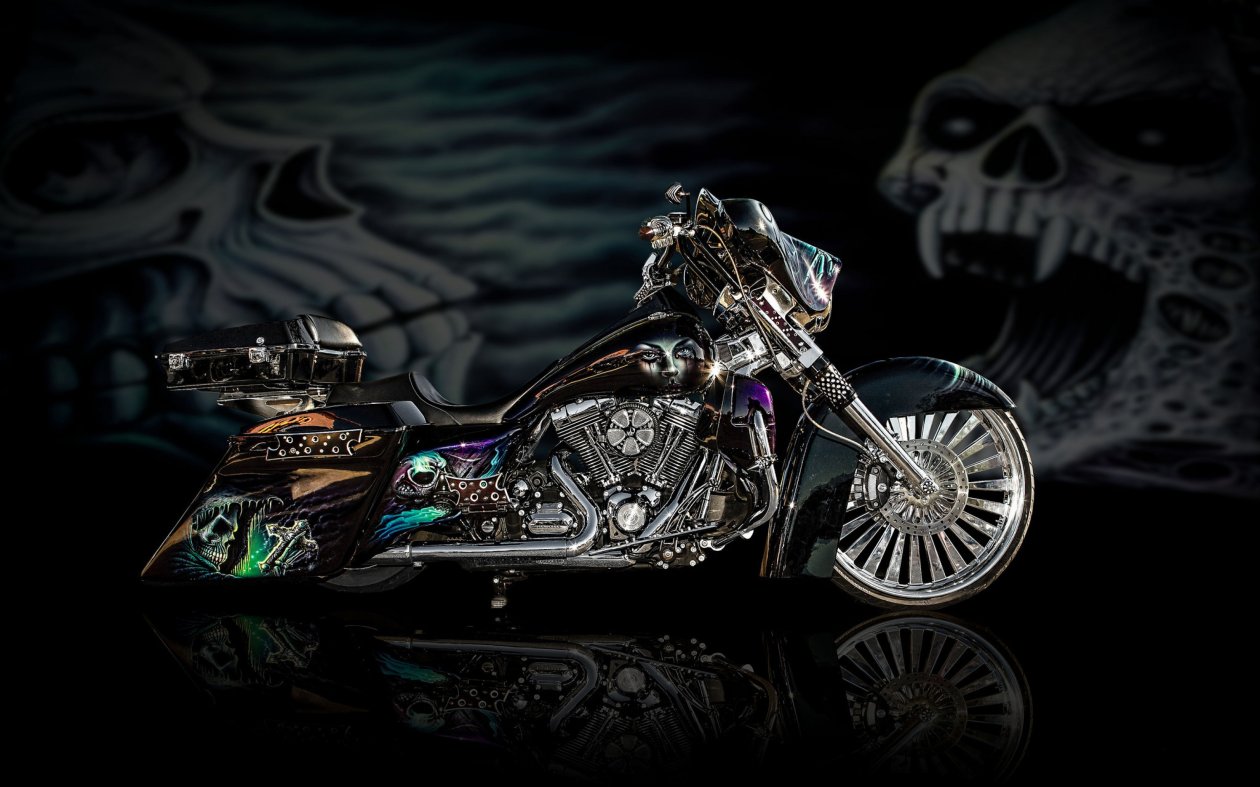 Motorcycles Bike Design Airbrush
