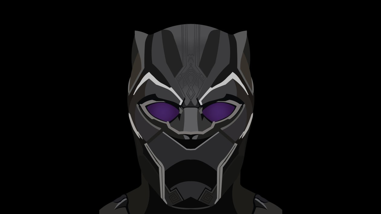 Black Panther Illustration 5k
