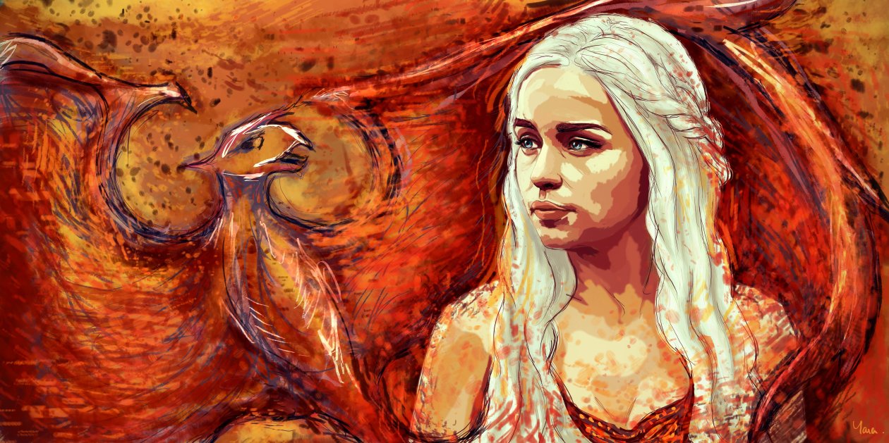 Daenerys Targaryen Game Of Thrones Artwork