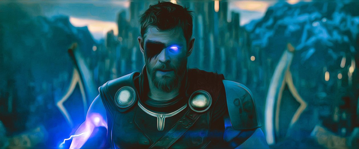 Thor God Of Thunder Artwork 4K