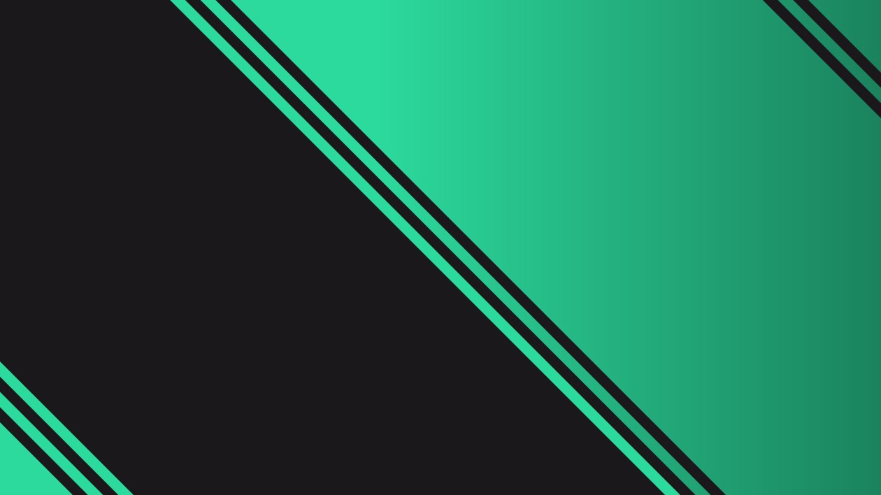 Mint Black Abstract 4k