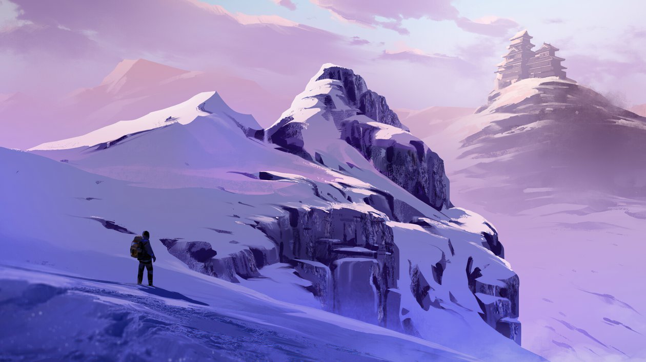 In The Mountains Traveller 4k