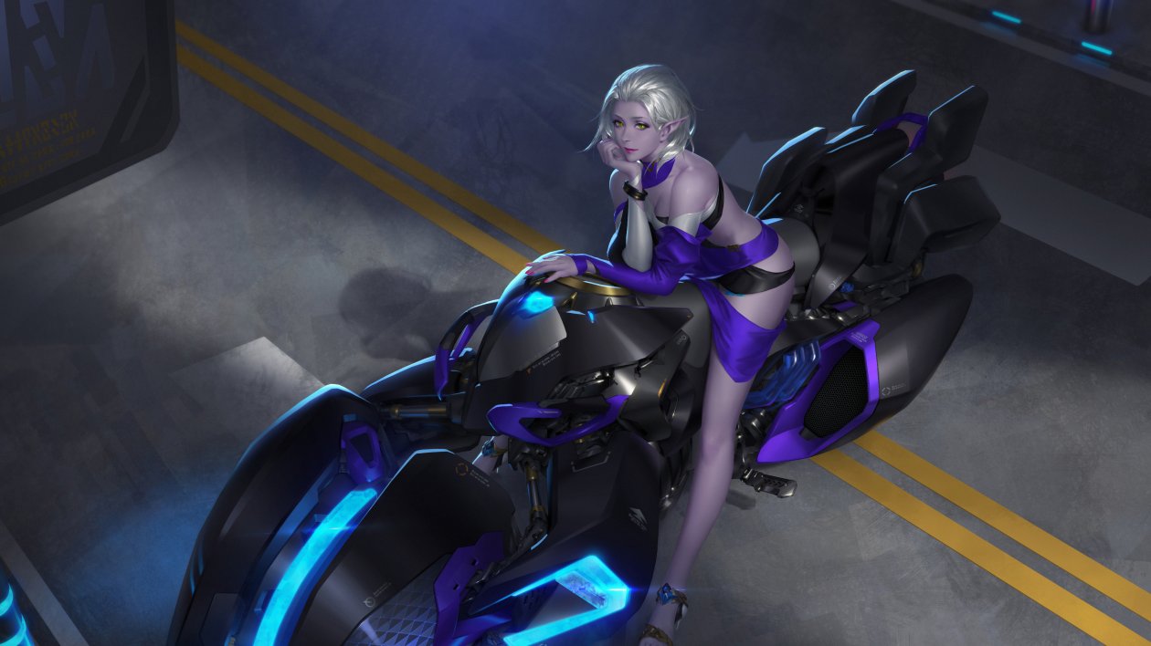 Cyber Biker Girl 2020