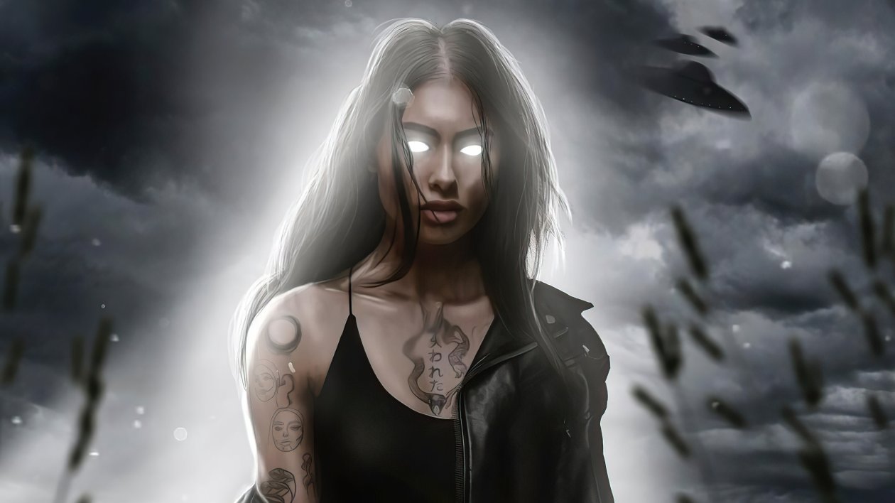 Magical Girl Of Raven 4k