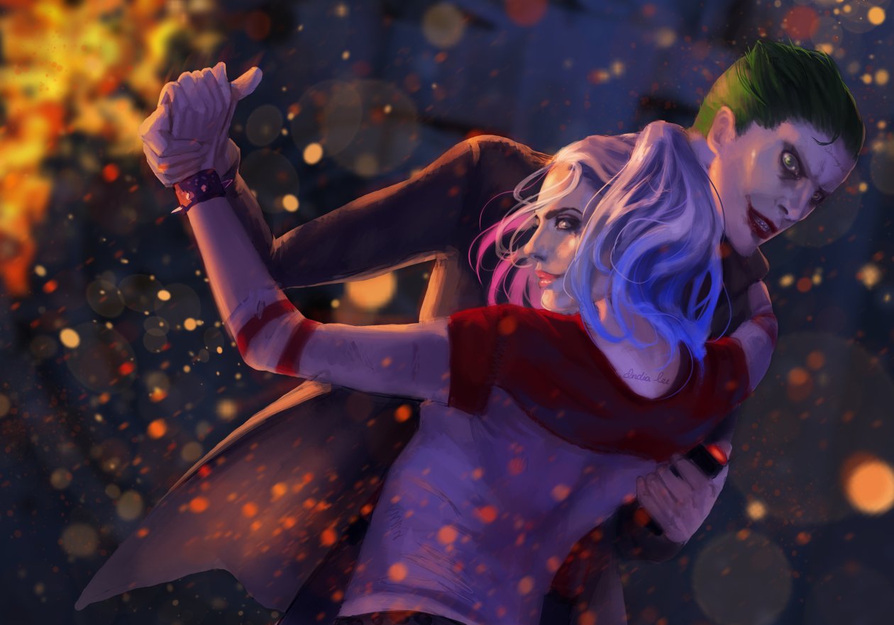 Joker And Harley Quinn Dancing