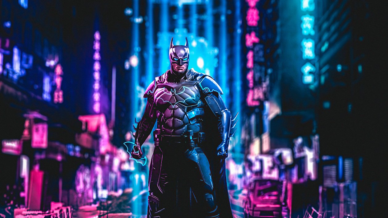 Batman Cyberpunk Art 4k