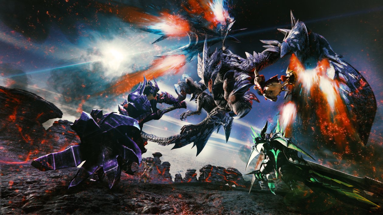 Monster Hunter Generations Valstrax Artwork
