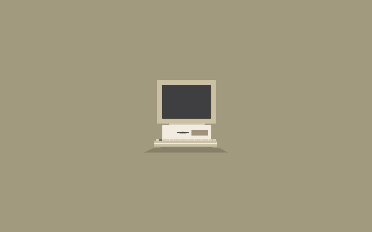Old Computer Minimalism