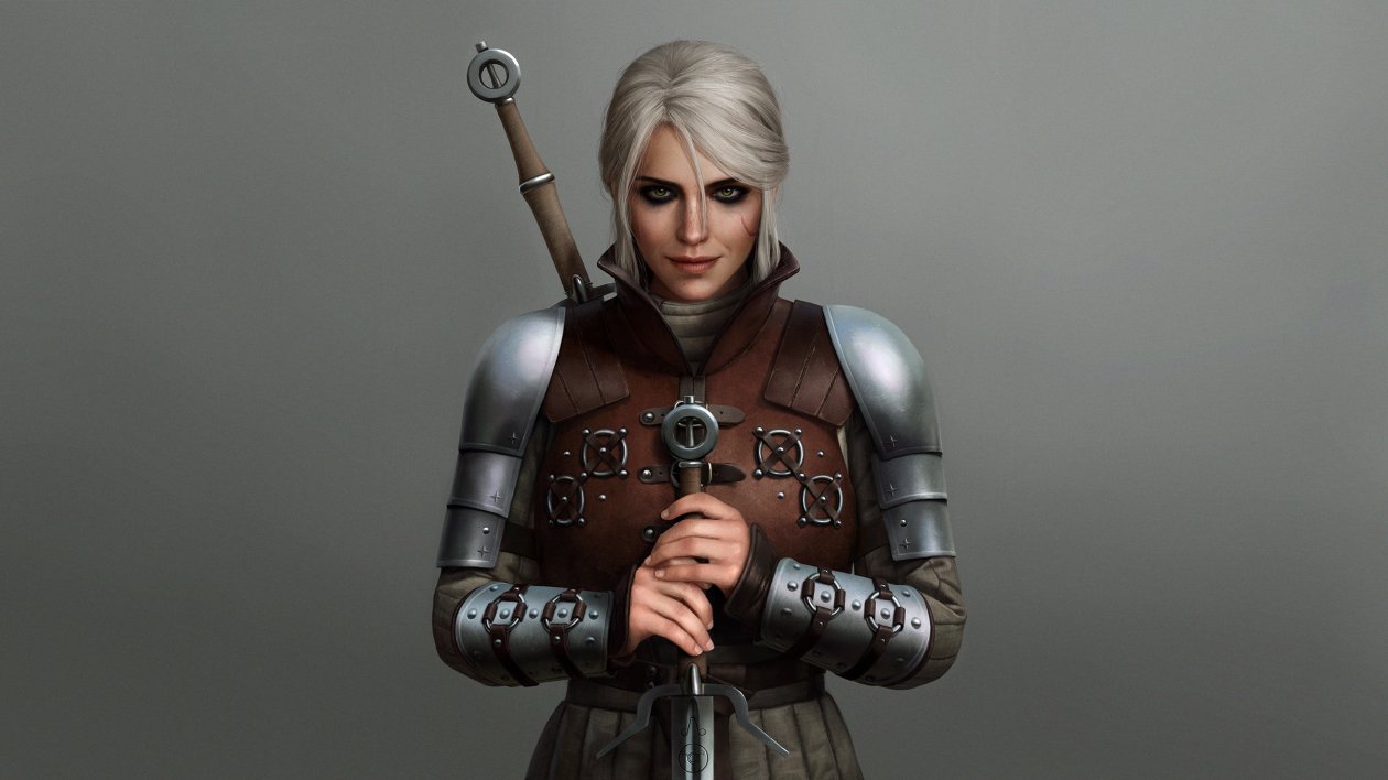 Ciri The Witcher 3 Game Art