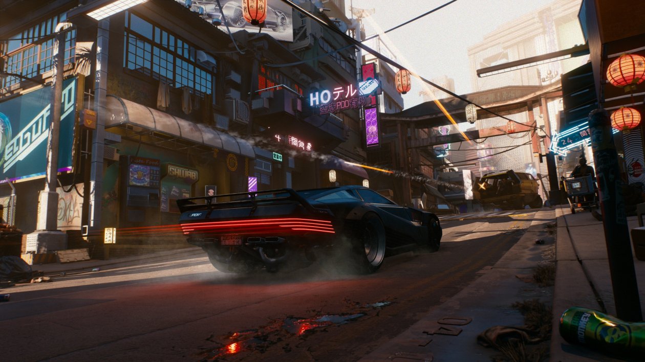 Cyberpunk 2077 Scifi Vehicles 4k