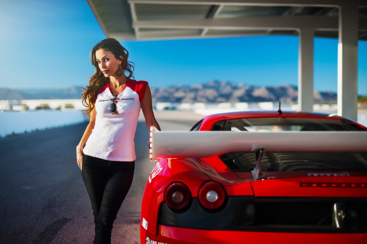 Women With Ferrari