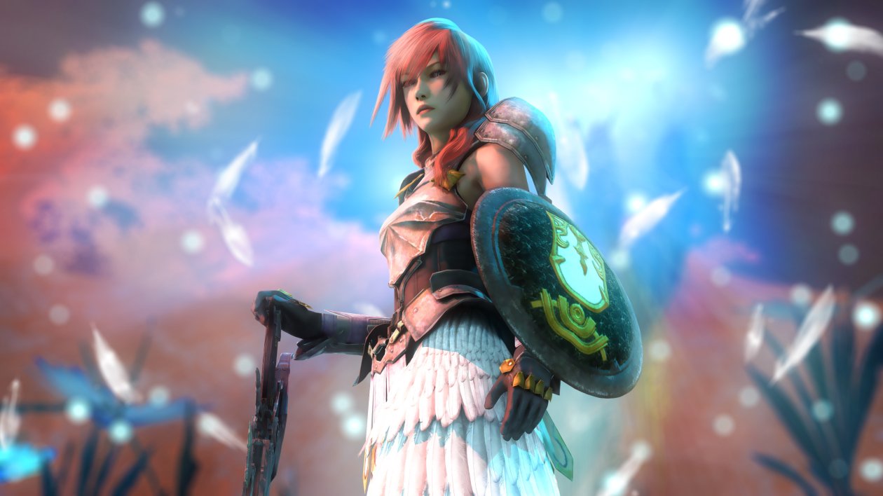 Claire Farron Final Fantasy Video Game Artwork