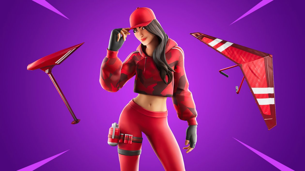 Fortnite Chapter 2 Ruby Outfit 4k