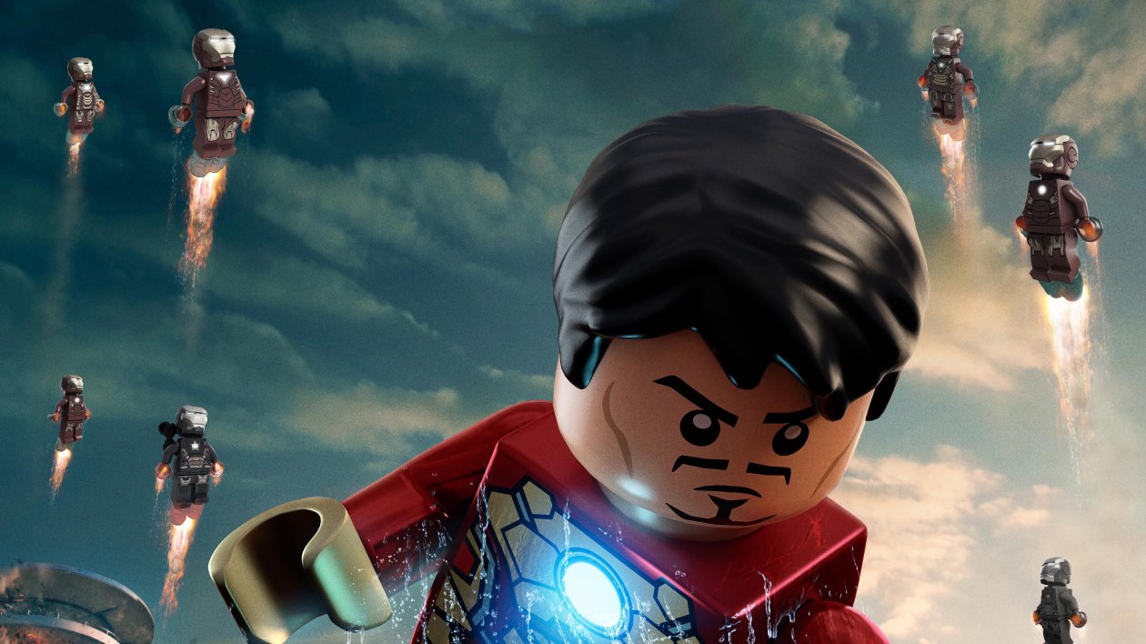 Lego Iron Man 4k