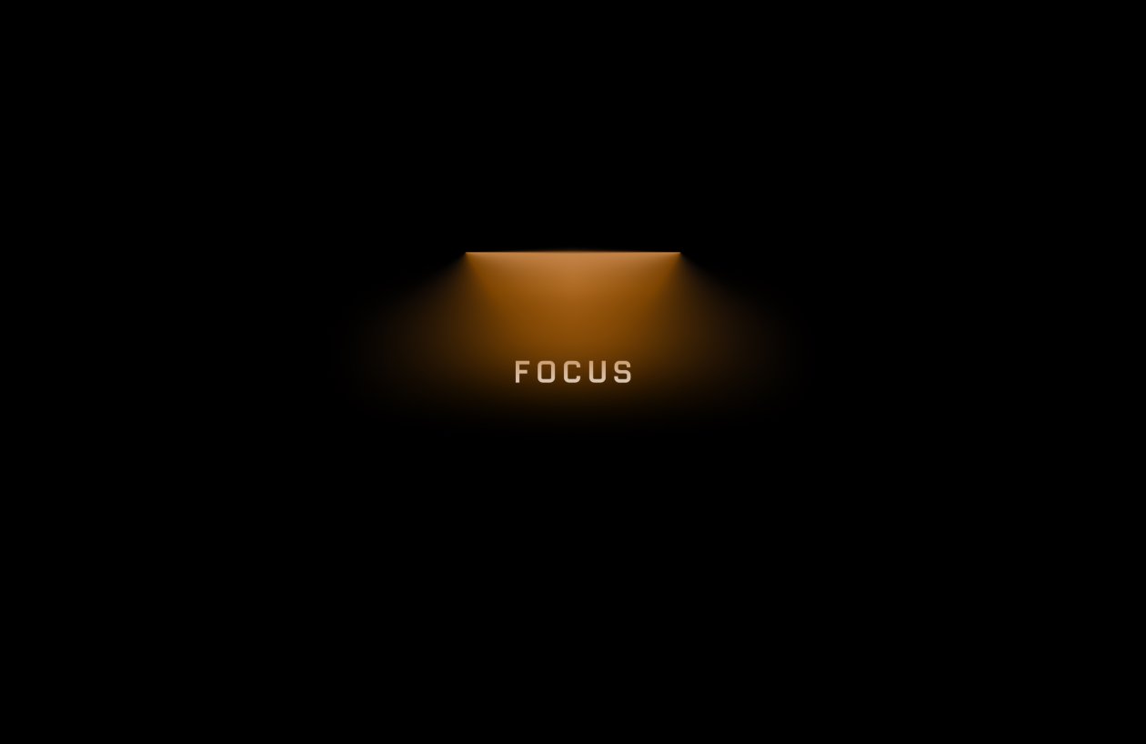 Focus Orange Light