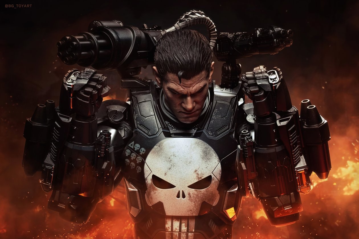 4k Punisher X War Machine 2020