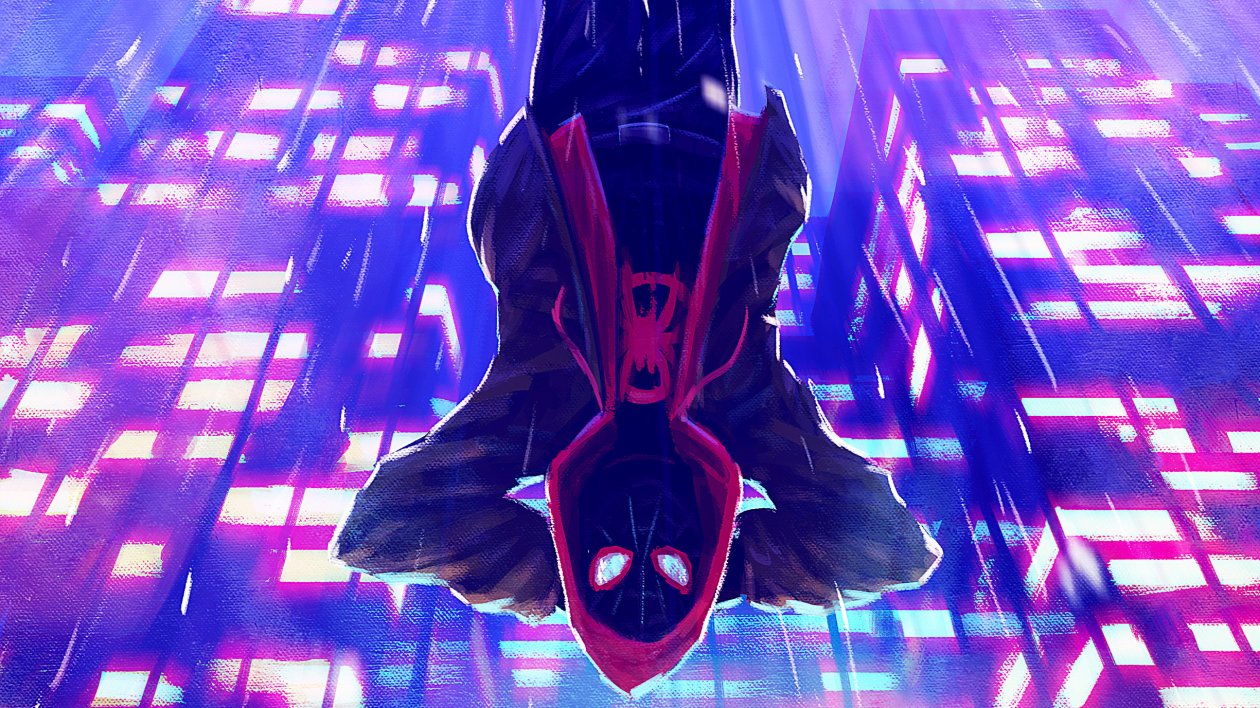Miles Morales Spiderverse Arts