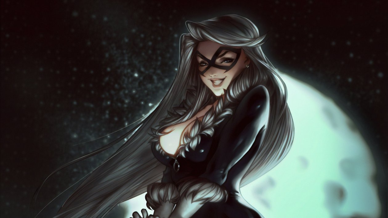 Black Cat4k Art