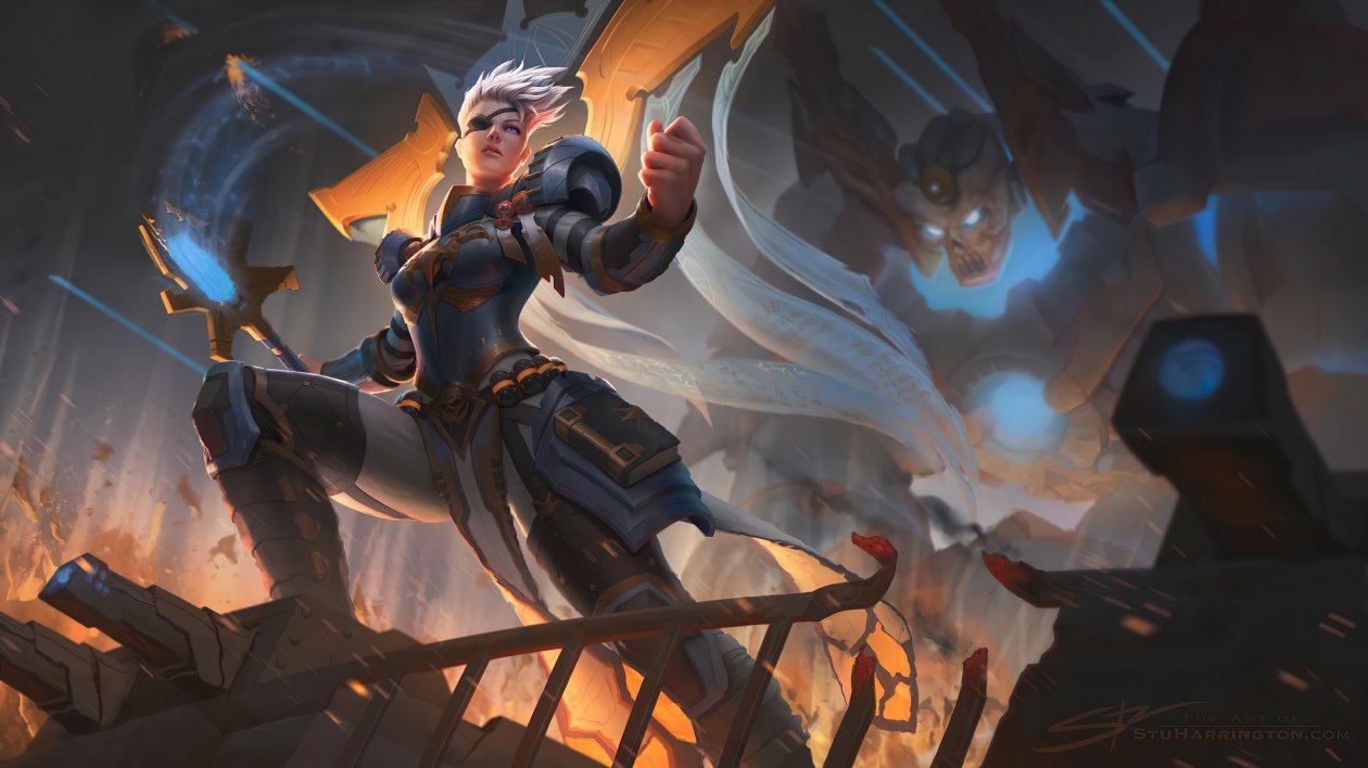 The Battle Priestess Hera Warhammer 40000 4k