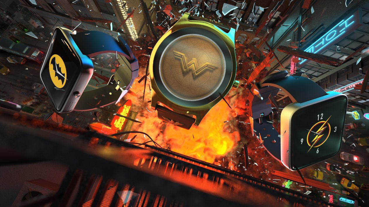 Batman Wonder Woman Flash Smartwatch Hero