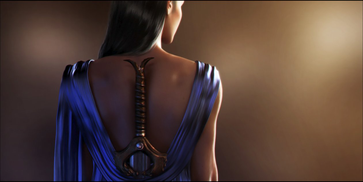 Diana Prince Sword Artwork