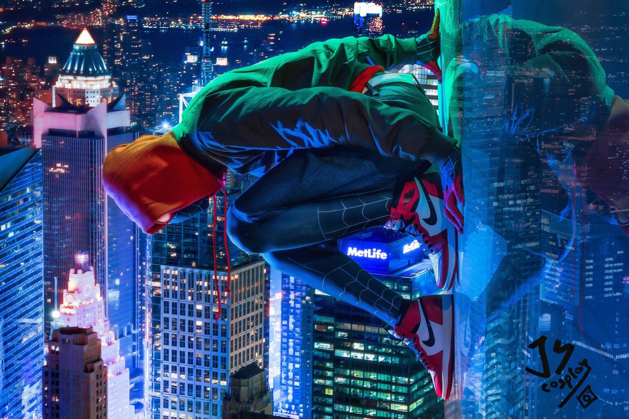 Miles Morales Spiderman Cosplay