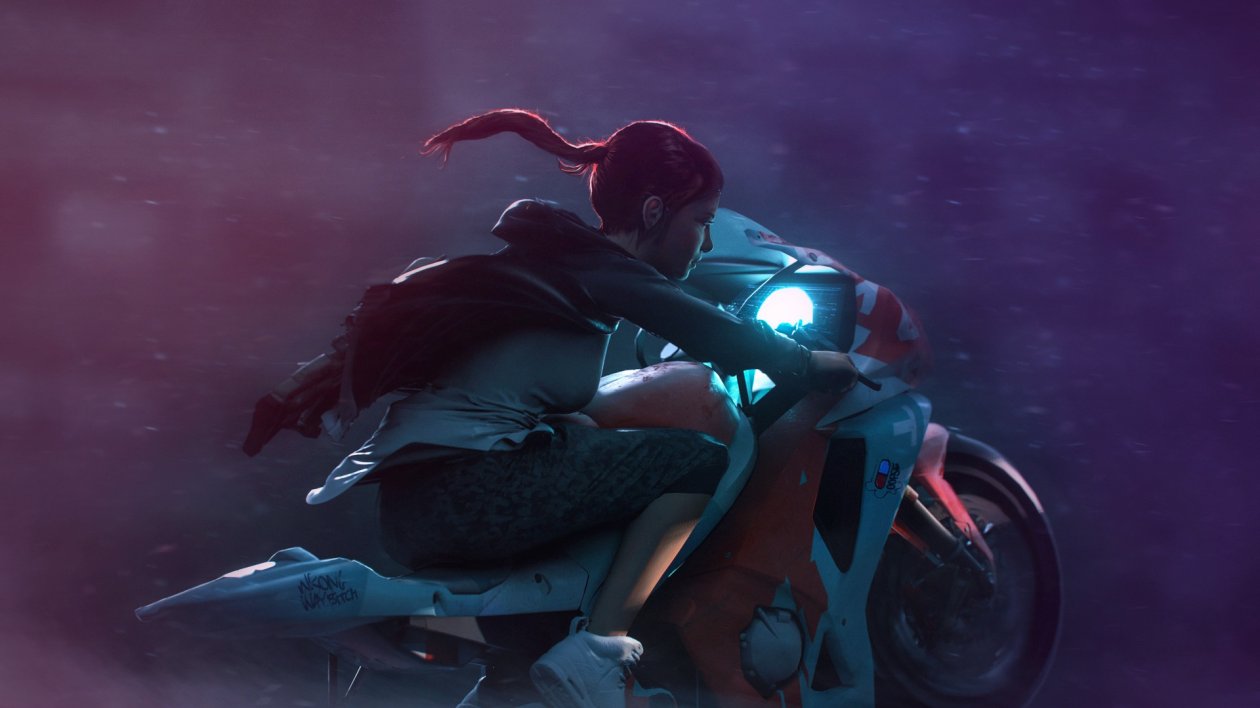 Anime Girl Rider