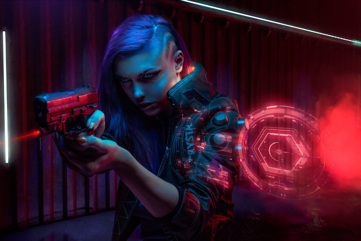 Cyberpuk Women Digital Art