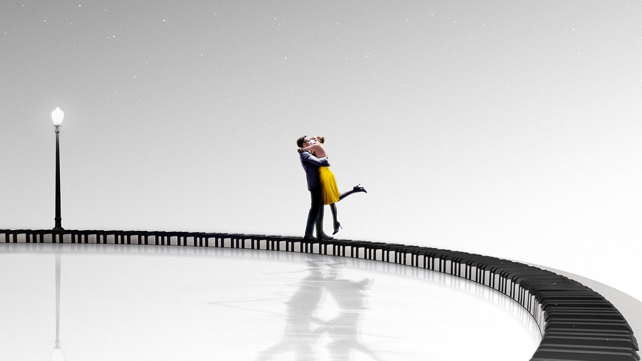 La La Land Emma Stone And Ryan Gosling Poster