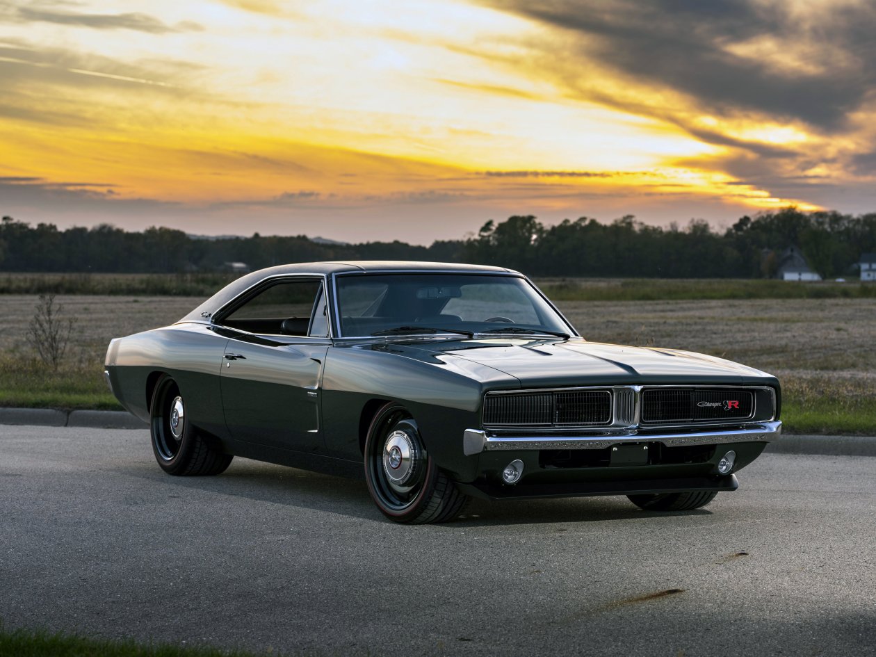 1969 Ringbrothers Dodge Charger Defector Front View