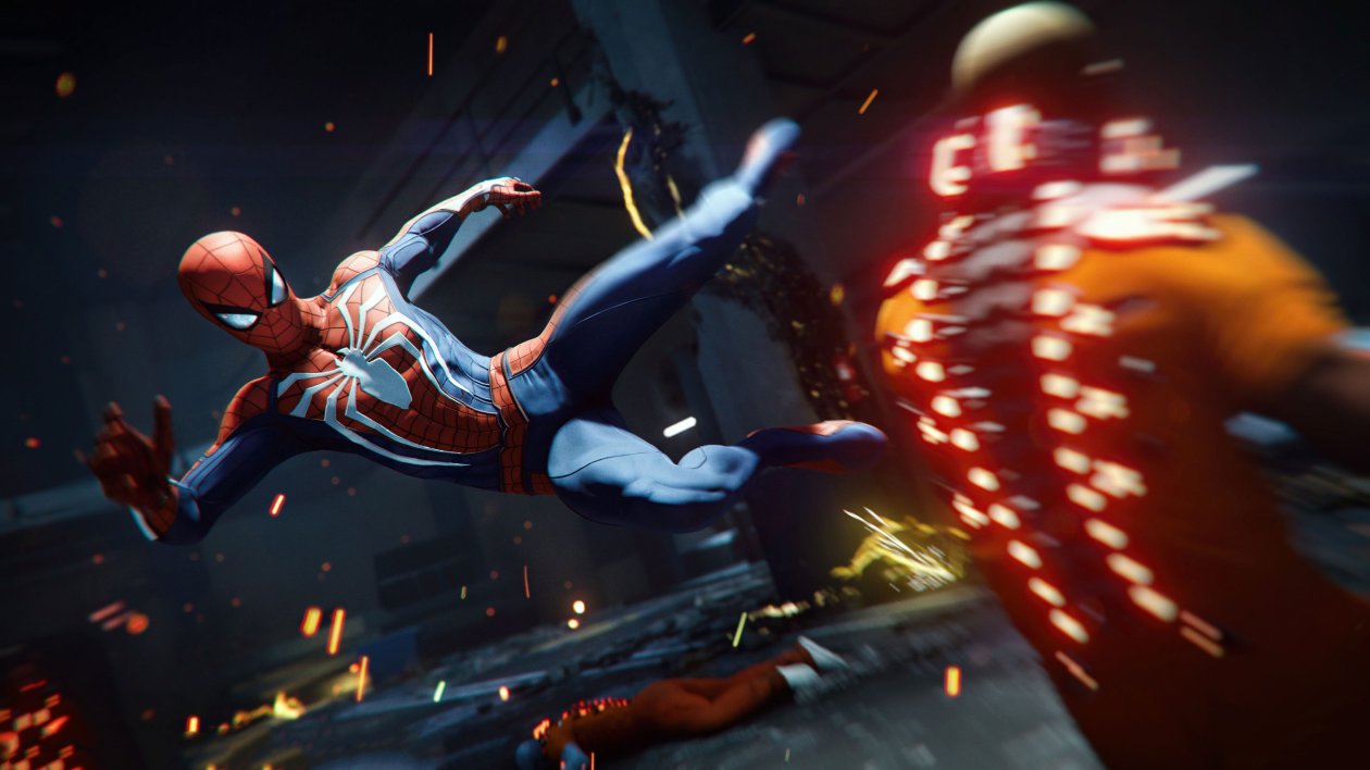Spiderman Fighting In Cellblock