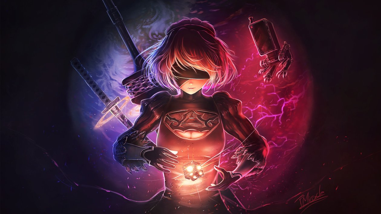 YoRHa NO 2 Type B Nier Automata Art