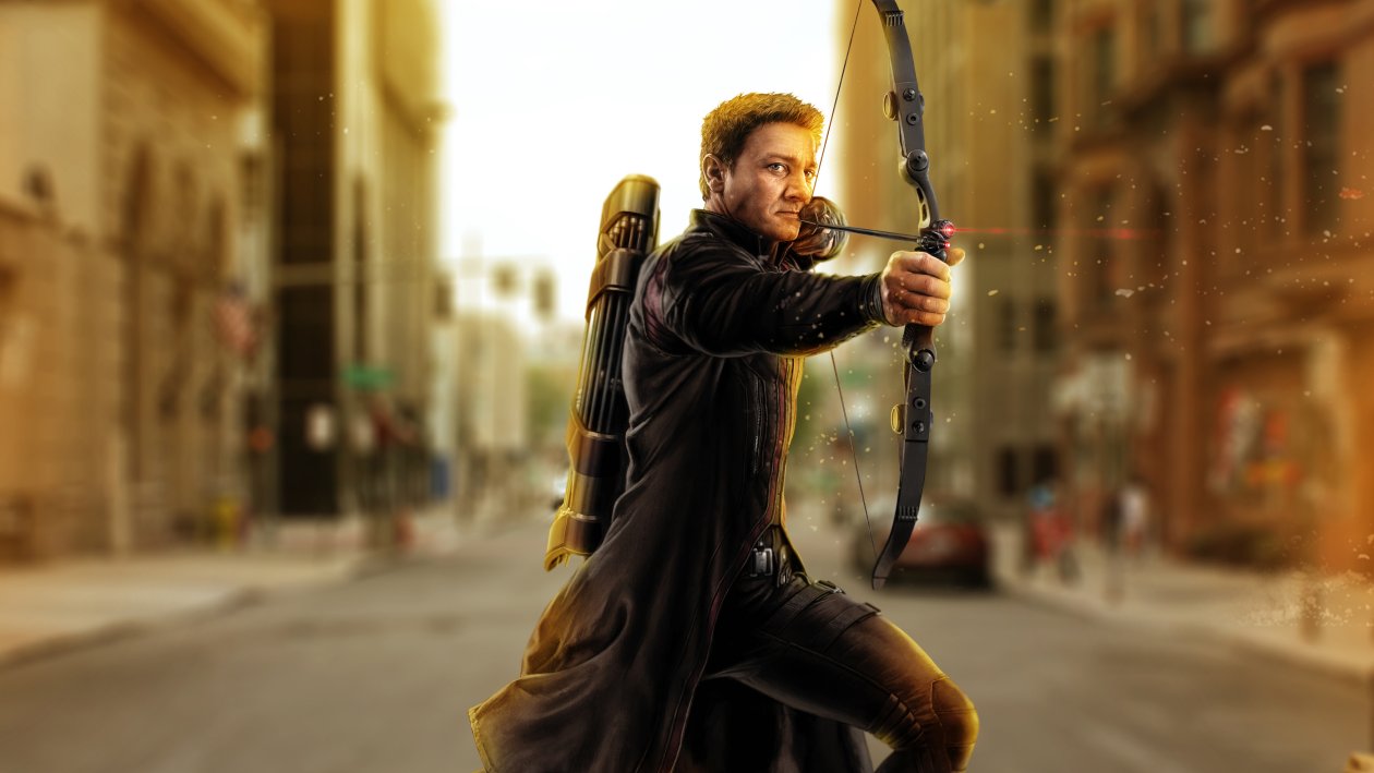 Avengers Age Of Ultron Hawkeye Artwork