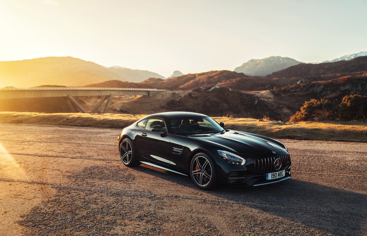 Mercedes AMG GT C 4k 2018
