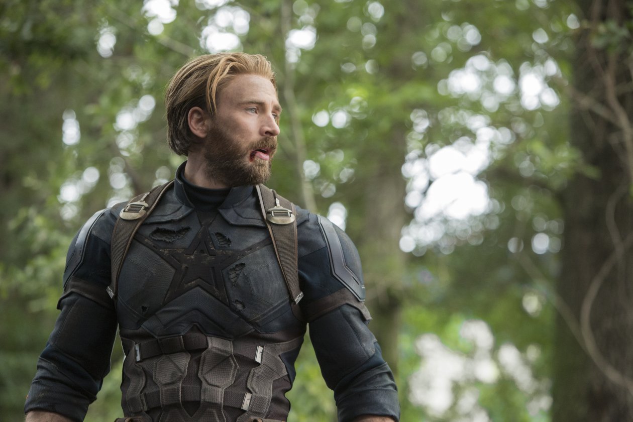 Captain America In Avengers Infinity War