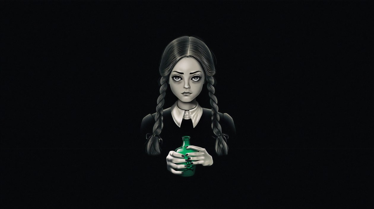 Girl With Poison The Addams