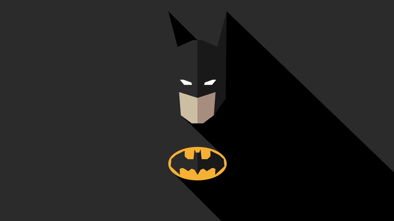 Batman Minimal Dark 8k