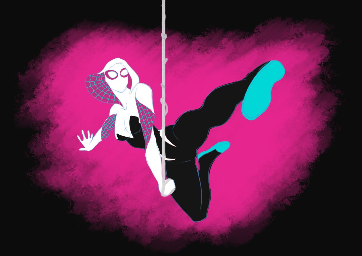 Spider Gwen Artworks 4k
