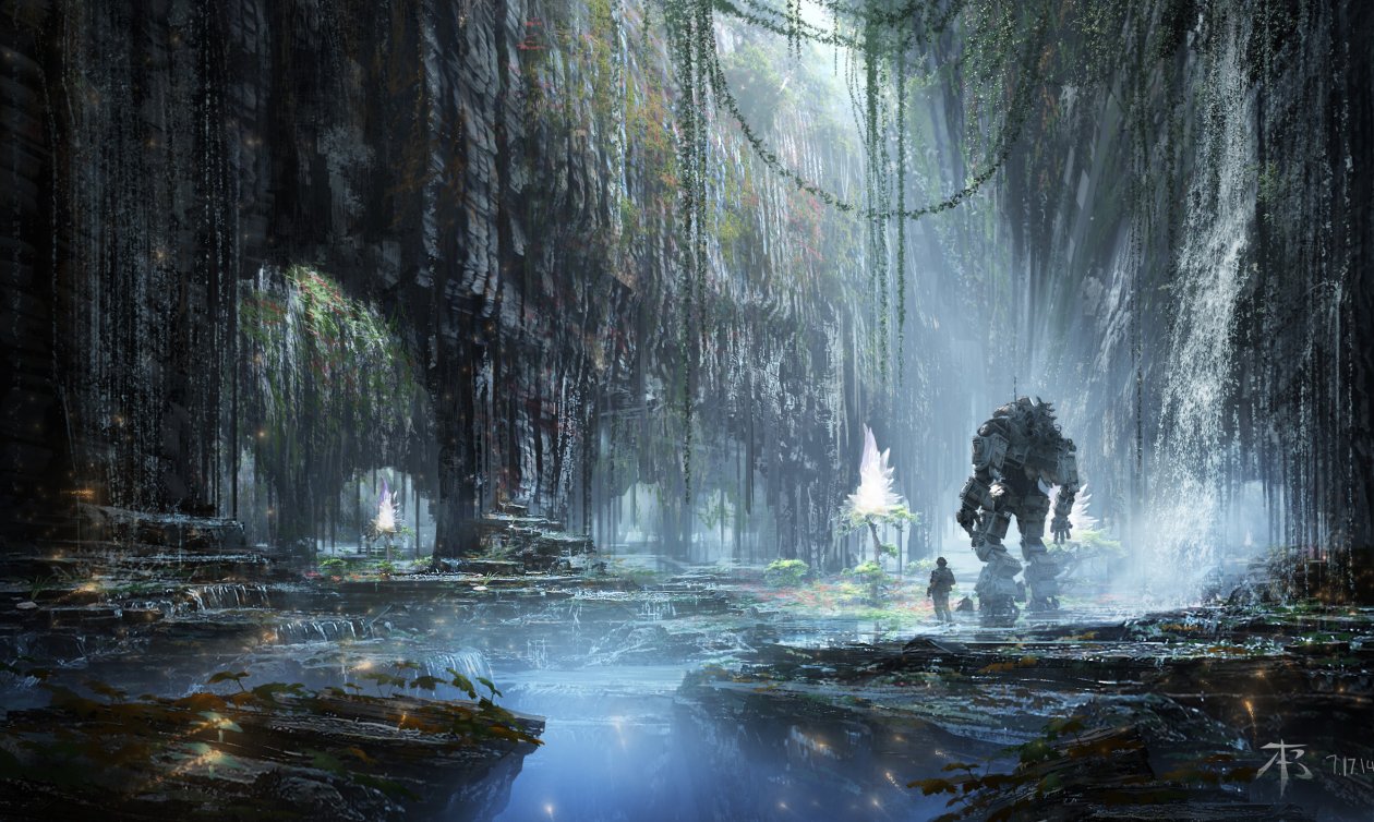 Titanfall 2 Robot Artwork