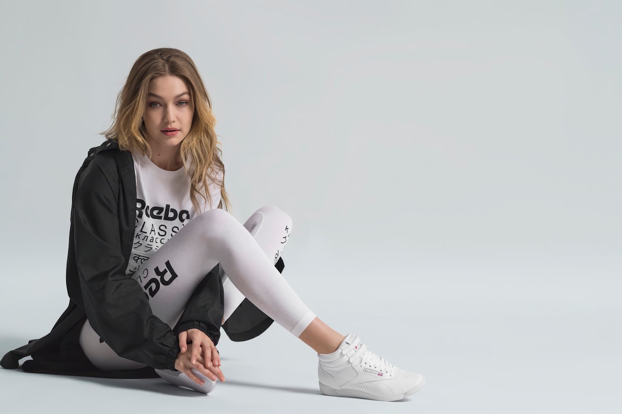 Gigi Hadid Reebok 2020 4k