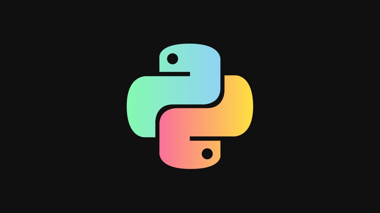 Python Logo 4k