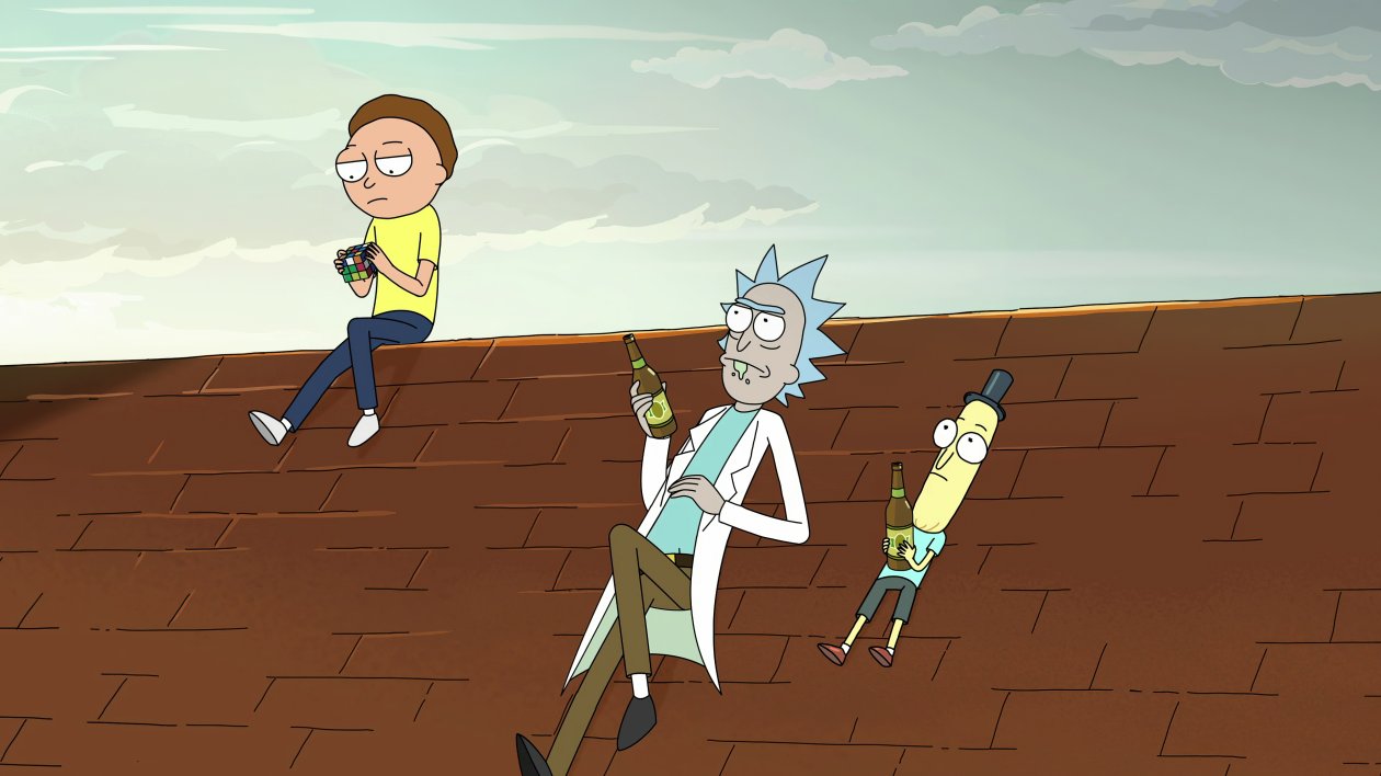 Rick Morty And Mr Poopybutthole 4k