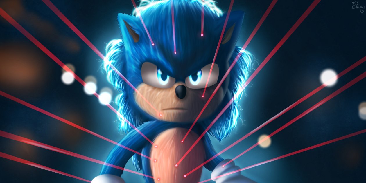 Sonic The Hedgehog4k Art