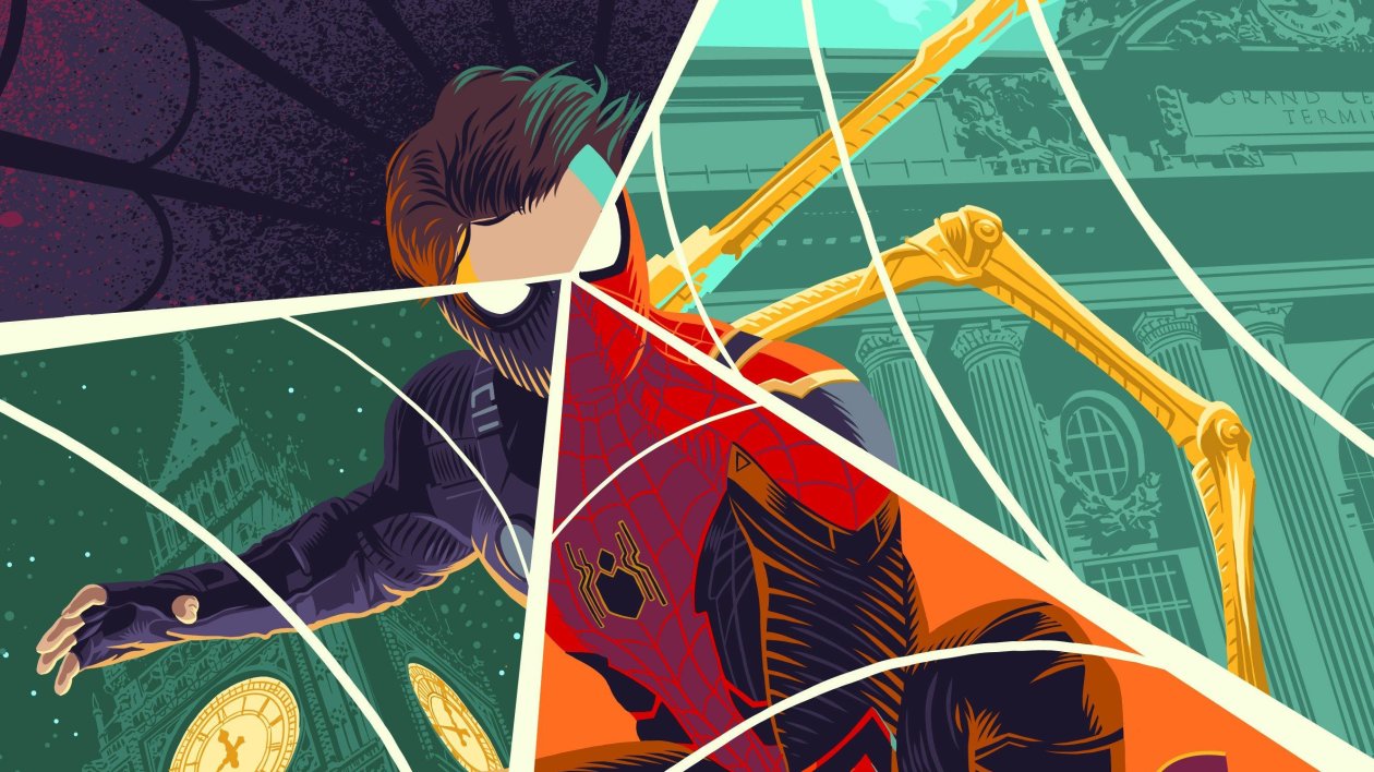 Spiderman Far Fromhome New Poster Art