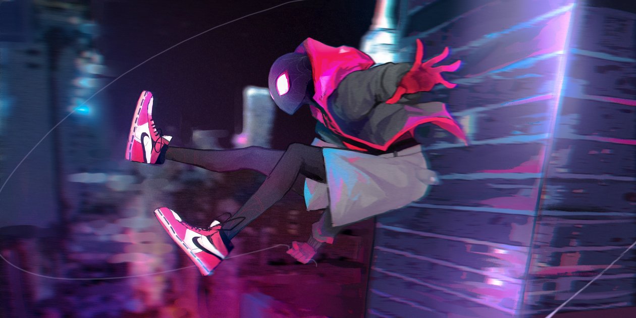 New Miles Morales Art